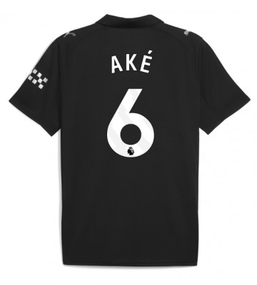 Lacne Muži Futbalové dres Manchester City Nathan Ake #6 2025-26 Krátky Rukáv - Preč